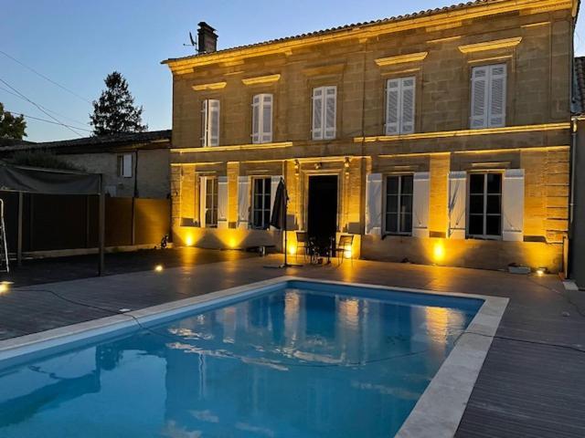 Maison De Maitre Gironde Saint-Philippe-dʼAiguille エクステリア 写真